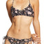 O'Neill Black Floral Colleen Bralette Bikini Top