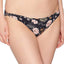 O'Neill Black Floral Colleen Twist Tab Side Bikini Bottom