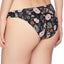 O'Neill Black Floral Colleen Twist Tab Side Bikini Bottom