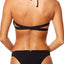 O'Neill Black Salt Water Solids Strappy Hipster Bikini Bottom