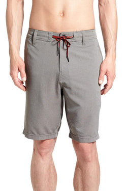 O'Neill Charcoal Locked-Stripe Hybrid Stretch Walking Short thumbnail 3