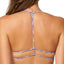 O'Neill Fog Mist Faye Twist-Front T-Back Bikini Top