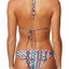 O'Neill Greer Reversible Cheeky Bikini Bottom in Aqua Haze