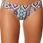 O'Neill Greer Reversible Cheeky Bikini Bottom in Aqua Haze