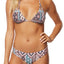 O'Neill Greer Reversible Cheeky Bikini Bottom in Aqua Haze