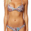 O'Neill Greer Twist Bikini Top in Aqua Haze