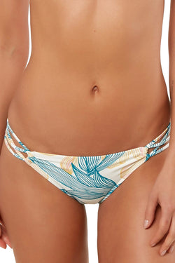 O'Neill Island Turquoise Bethany Printed Strappy Bikini Bottom thumbnail 3