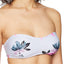 O'Neill Light Blue Sydney Printed Bandeau Bikini Top