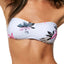 O'Neill Light Blue Sydney Printed Bandeau Bikini Top
