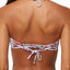 O'Neill Light Blue Sydney Printed Bandeau Bikini Top