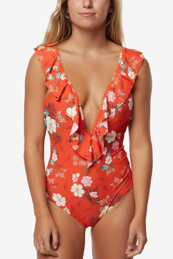 O'Neill Orange Lucy Swimsuit thumbnail 1