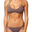 O'Neill Pepper Salt Water Solid Strappy Bikini Bottom