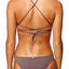 O'Neill Pepper Salt Water Solid Strappy Bikini Bottom