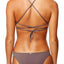 O'Neill Pepper Salt Water Solids Strappy Back Bralette Bikini Top