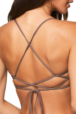O'Neill Pepper Salt Water Solids Strappy Back Bralette Bikini Top thumbnail 1