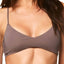 O'Neill Pepper Salt Water Solids Strappy Back Bralette Bikini Top