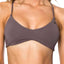 O'Neill Pepper Salt Water Solids Strappy Back Bralette Bikini Top