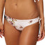 O'Neill Pink/Black Castaway Printed Side Tie Cheeky Bikini Bottom