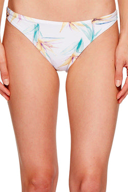 O'Neill White Floral Paradise Classic Hipster Bikini Bottom thumbnail 4