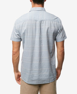 O'neill Pico Stripe Short Sleeve Light Blue thumbnail 3
