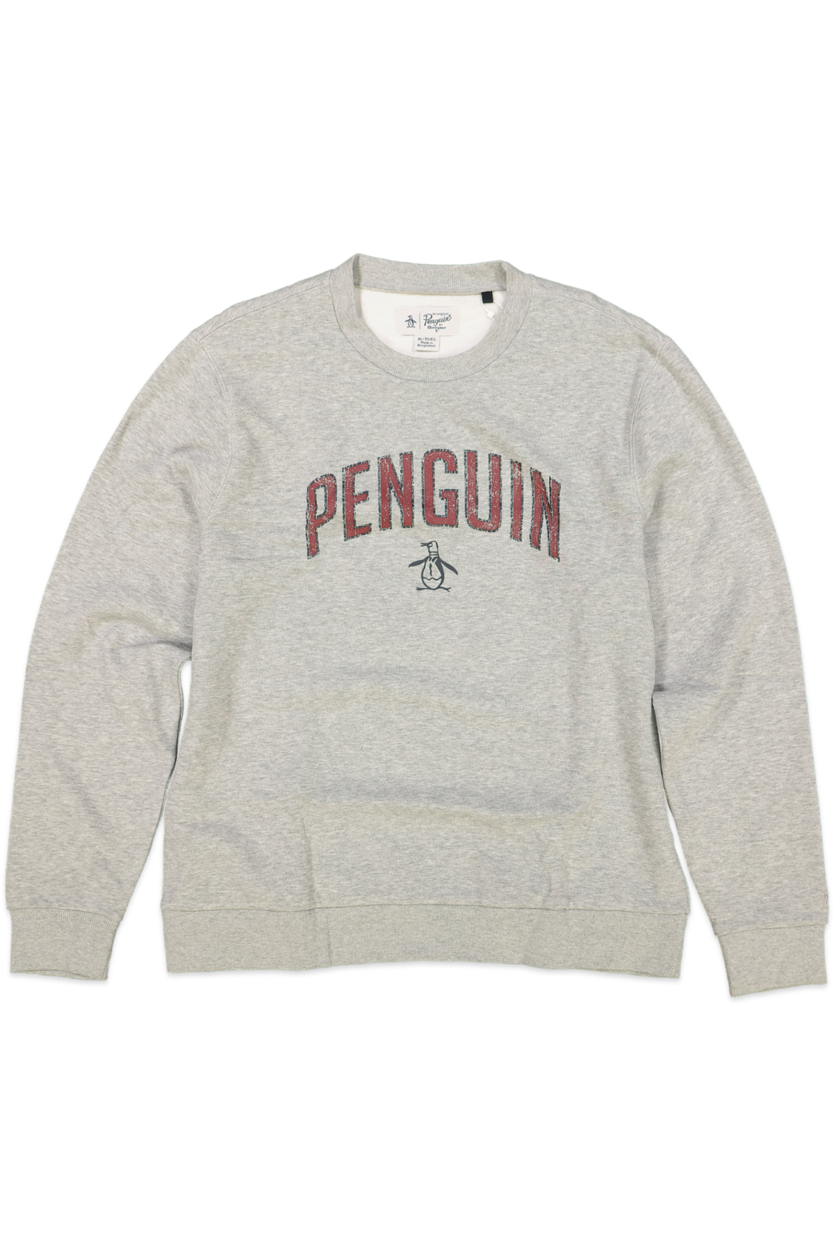 ORIGINAL PENGUIN RAIN LS PENGUIN GRAPHIC SWEATER