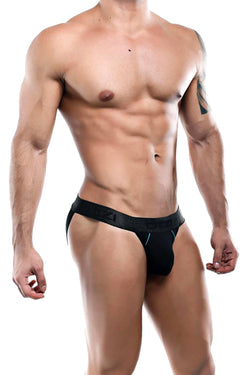 OTZI Black Cotton Jockstrap thumbnail 1