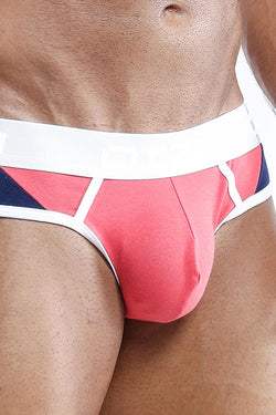 OTZI Coral/Navy End of the World Thong thumbnail 1