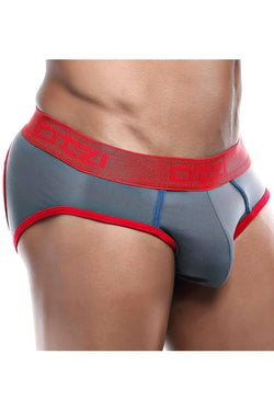 OTZI Grey/Red Contrast Jock Brief thumbnail 1