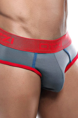 OTZI Grey/Red Contrast Jock Brief thumbnail 4