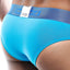 OTZI Turquoise/Royal Blue Side Stripes Contrast Brief
