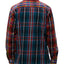 Obey Capital Woven Plaid Regular Fit Button-down Shirt Teal Multi