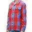 Obey Check Slim Fit Shirt Red Multi