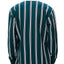 Obey Firm Striped Classic Fit Polo Shirt Dark Teal