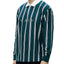 Obey Firm Striped Classic Fit Polo Shirt Dark Teal
