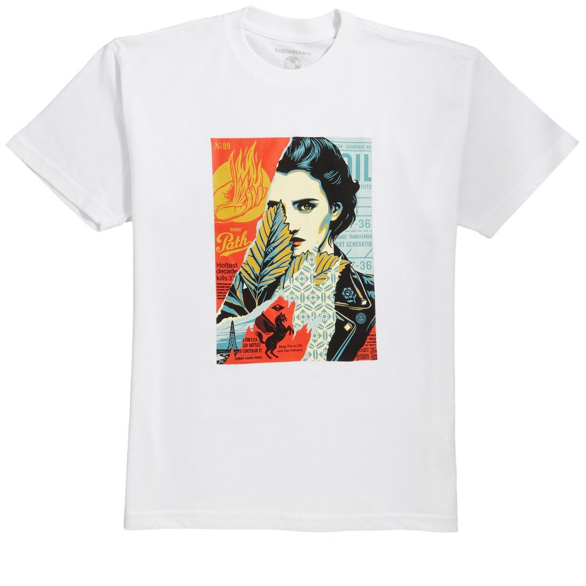 Obey Men's Superior Wrong Path Ss Tee