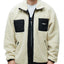 Obey Out There Regular Fit Sherpa Jacket Natural