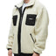 Obey Out There Regular Fit Sherpa Jacket Natural