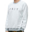 Obey Trophy Reversed-fleece Sweatshirt Heather Gray