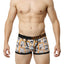 Obviously Orange Geometric Low-Rise Boxer Brief