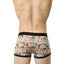 Obviously Orange Geometric Low-Rise Boxer Brief