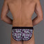 Obviously Purple Geometric Low-Rise Bikini-Brief