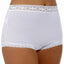 Olga White Secret Hug Fashion Scoops Brief Panty