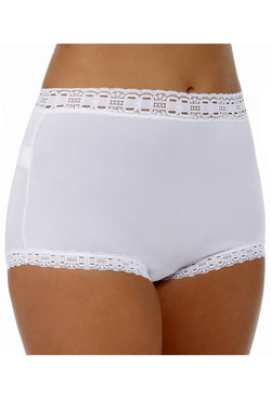 Olga White Secret Hug Fashion Scoops Brief Panty thumbnail 2