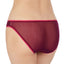 On Gossamer Mesh Hip Bikini Beetroot