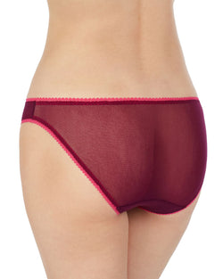 On Gossamer Mesh Hip Bikini Beetroot thumbnail 2