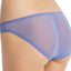 OnGossamer Bleached Denim Hip Mesh Bikini Brief