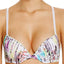 OnGossamer Digital-Floral Printed Mesh Bump-It-Up T-Shirt Bra