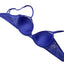 OnGossamer Lapis Racy Lace Underwire Demi Bra