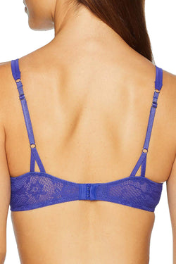 OnGossamer Lapis Racy Lace Underwire Demi Bra thumbnail 4