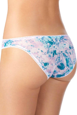 OnGossamer Marble Skies Printed Mesh Hip Bikini thumbnail 2